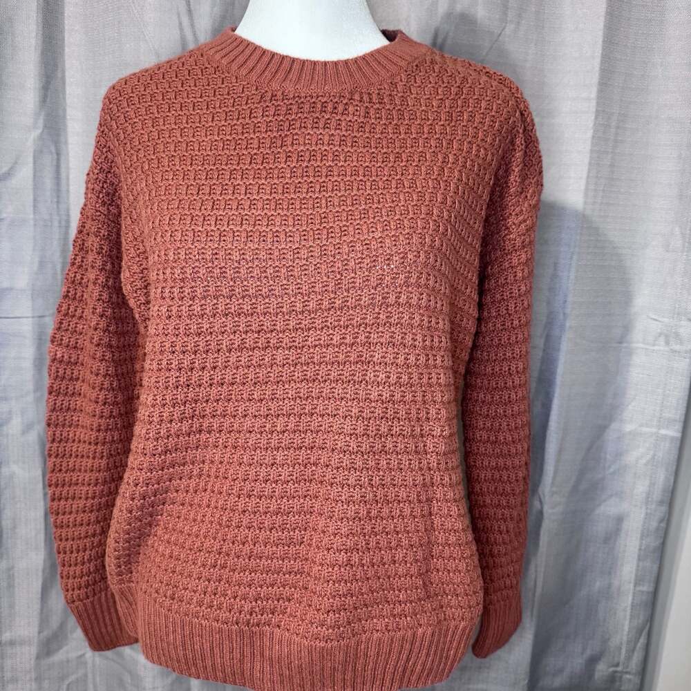 Old Navy Women's Long Sleeve Waffle Knit Tunic Sweater